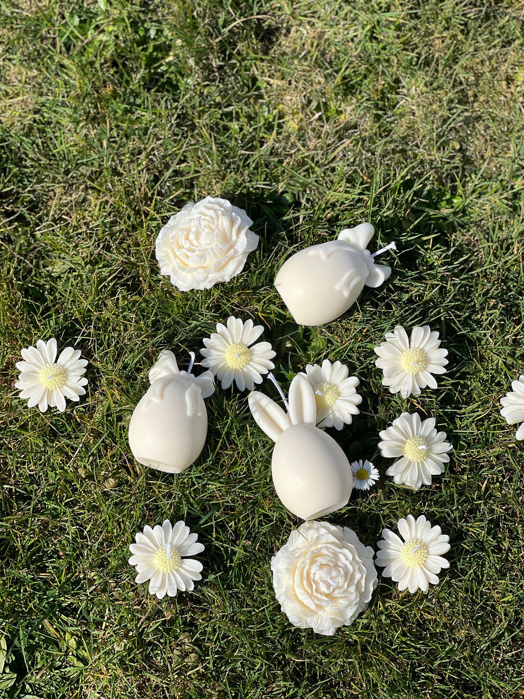 Ei Kerze „Bunny Ears“